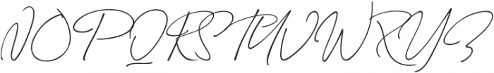 Kastel Ink Script Standart-Italic otf (400) Font UPPERCASE