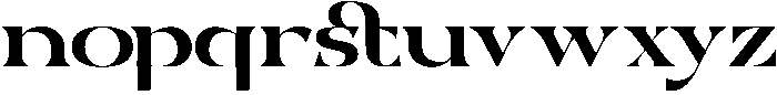Kastil Regular otf (400) Font LOWERCASE
