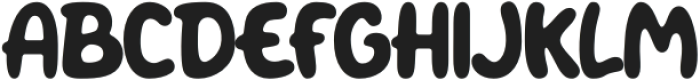 KasyfaRegular otf (400) Font UPPERCASE