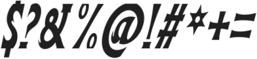 Kataleya Condensed Italic otf (400) Font OTHER CHARS