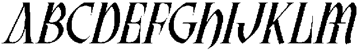 Katalis Seraph Regular otf (400) Font UPPERCASE