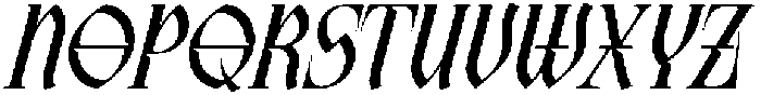 Katalis Seraph Regular otf (400) Font UPPERCASE