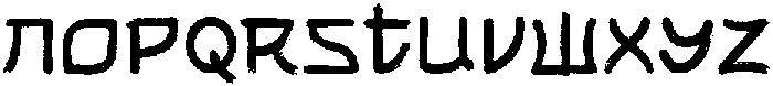 Katana Regular otf (400) Font LOWERCASE