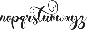 Katarina Valentine ttf (400) Font LOWERCASE