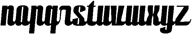 Katelyn otf (400) Font LOWERCASE