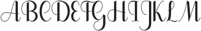 Katharine Regular ttf (400) Font UPPERCASE