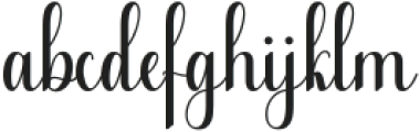 Katharine Regular ttf (400) Font LOWERCASE