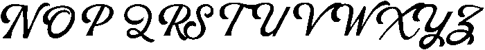 Kathed otf (400) Font UPPERCASE