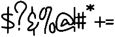 Kathely otf (400) Font OTHER CHARS