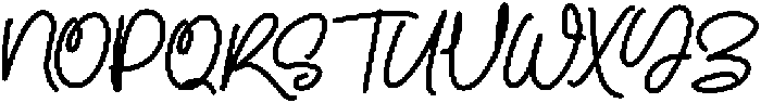 Kathely otf (400) Font UPPERCASE