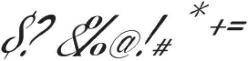 KatherinaMarceline Script otf (400) Font OTHER CHARS