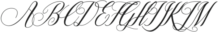 KatherinaMarceline Script otf (400) Font UPPERCASE
