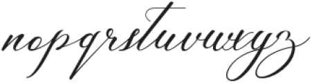 KatherinaMarceline Script otf (400) Font LOWERCASE