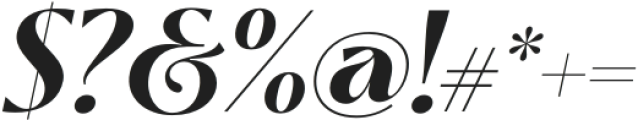 Kathy Style Bold Italic otf (700) Font OTHER CHARS