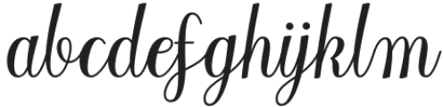 Katihia Script Regular otf (400) Font LOWERCASE