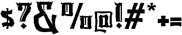 Katsuha Regular otf (400) Font OTHER CHARS