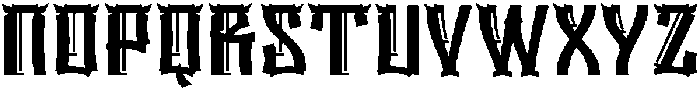 Katsuha Regular otf (400) Font UPPERCASE