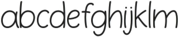 Kattys-Regular otf (400) Font LOWERCASE