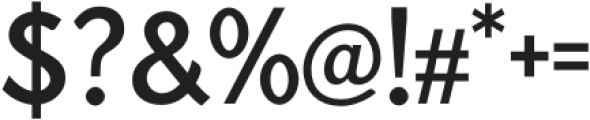 Katuwang Sans Medium otf (500) Font OTHER CHARS