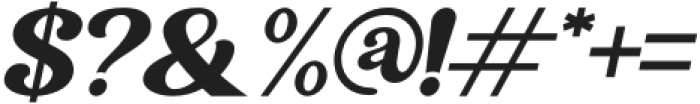 Kavala Italic otf (400) Font OTHER CHARS