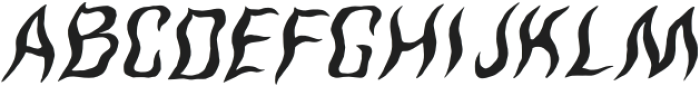 Kavan Regular otf (400) Font UPPERCASE