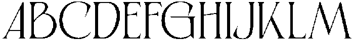 Kaviera otf (400) Font UPPERCASE