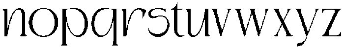 Kaviera otf (400) Font LOWERCASE