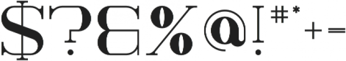 Kavo Serif Regular otf (400) Font OTHER CHARS