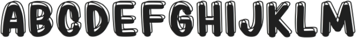 Kawai Regular otf (400) Font UPPERCASE