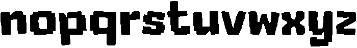 Kawaii Cubes otf (400) Font LOWERCASE