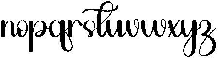 Kawaii Regular otf (400) Font LOWERCASE