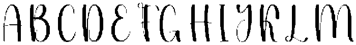 Kayla Regular otf (400) Font UPPERCASE