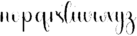 Kayla Regular otf (400) Font LOWERCASE