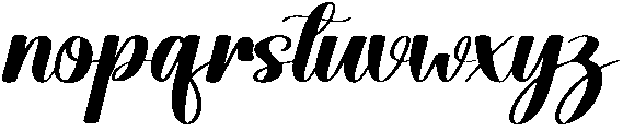 Kayla Regular otf (400) Font LOWERCASE