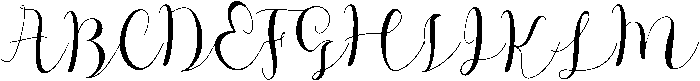 Kayla otf (400) Font UPPERCASE