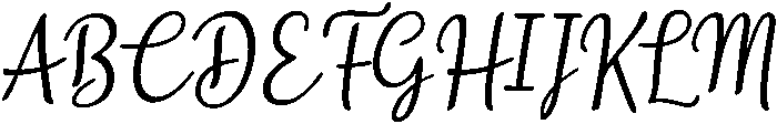 Kayleigh otf (400) Font UPPERCASE