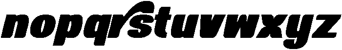Kaynore Italic otf (400) Font LOWERCASE