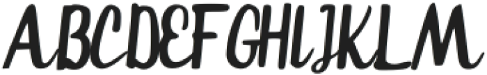 Kayzuha Regular otf (400) Font UPPERCASE