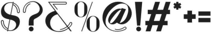 Kazaqe Regular otf (400) Font OTHER CHARS