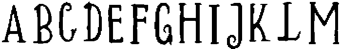 Kazka Regular otf (400) Font UPPERCASE
