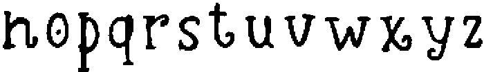 Kazka Regular otf (400) Font LOWERCASE