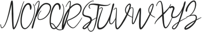 kalila Italic otf (400) Font UPPERCASE