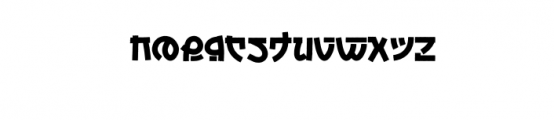 Kabuto.otf Font LOWERCASE