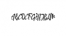 Kangenth v1.otf Font UPPERCASE