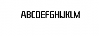 KardustTSCondensed.otf Font UPPERCASE