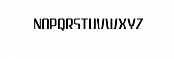 KardustTSCondensed.otf Font UPPERCASE