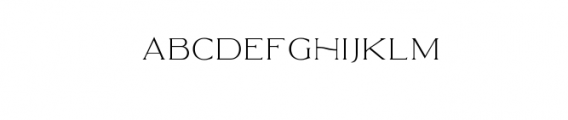 KarinLight.ttf Font LOWERCASE