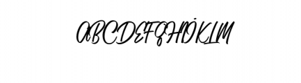 KarlbergScript-Regular.otf Font UPPERCASE