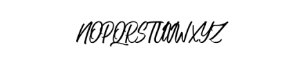 KarlbergScript-Regular.otf Font UPPERCASE