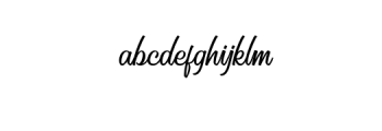 KarlbergScript-Regular.otf Font LOWERCASE